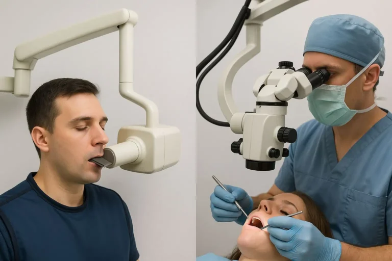 Nowoczesne technologie w Krajecki Stomatologia – rentgen punktowy i mikroskop